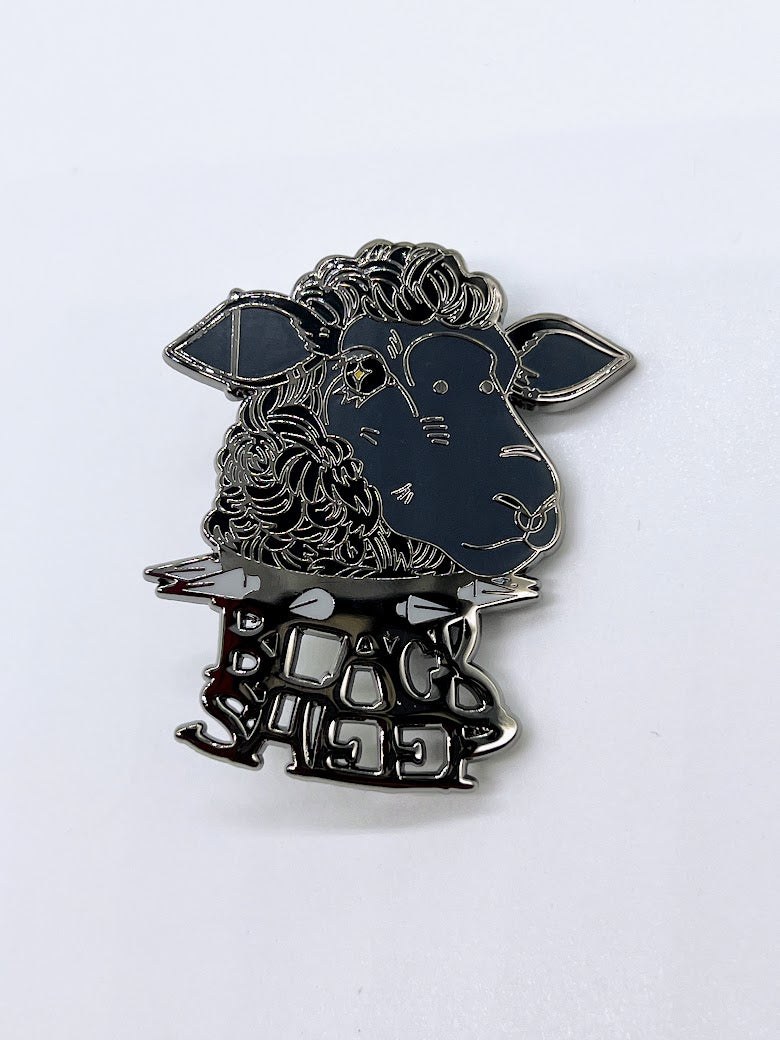 Black Sheep Enamel Pin by Triclops Rabbit