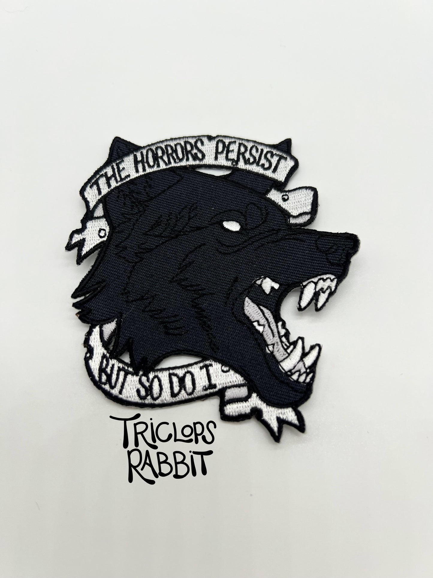 The Horrors Persist patch by Triclops Rabbit