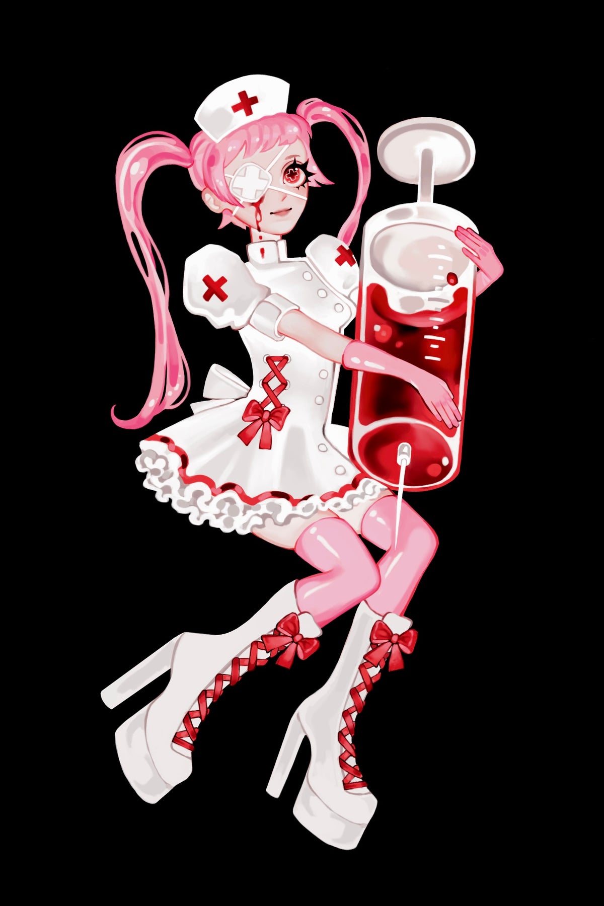 "Nurse" STICKER by Solveig Reda . Art
