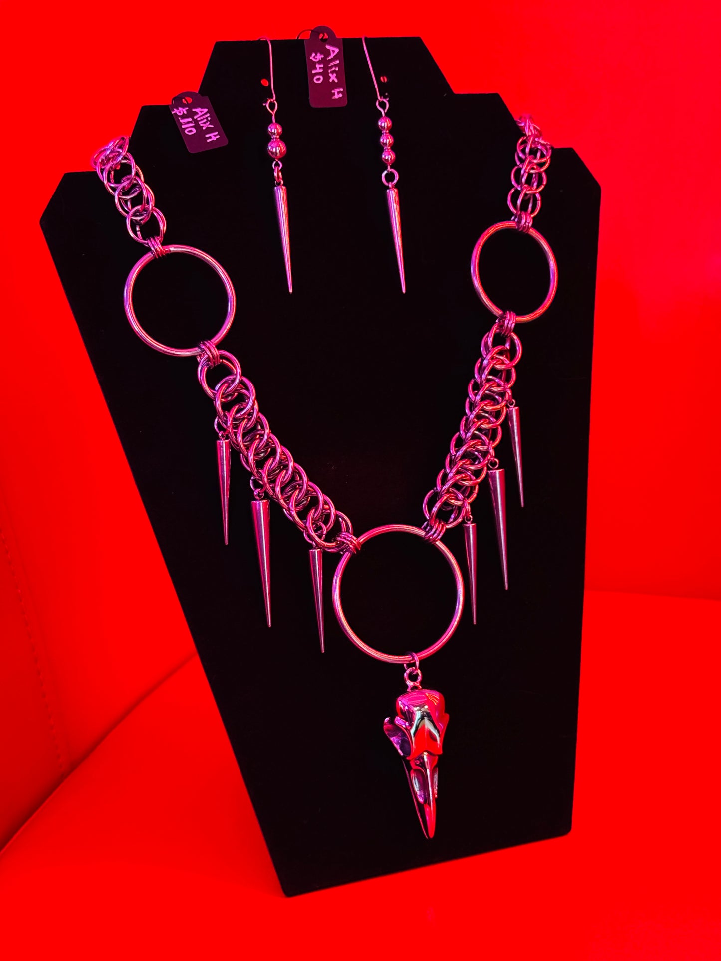 "Raven" Necklace by Alix Holly