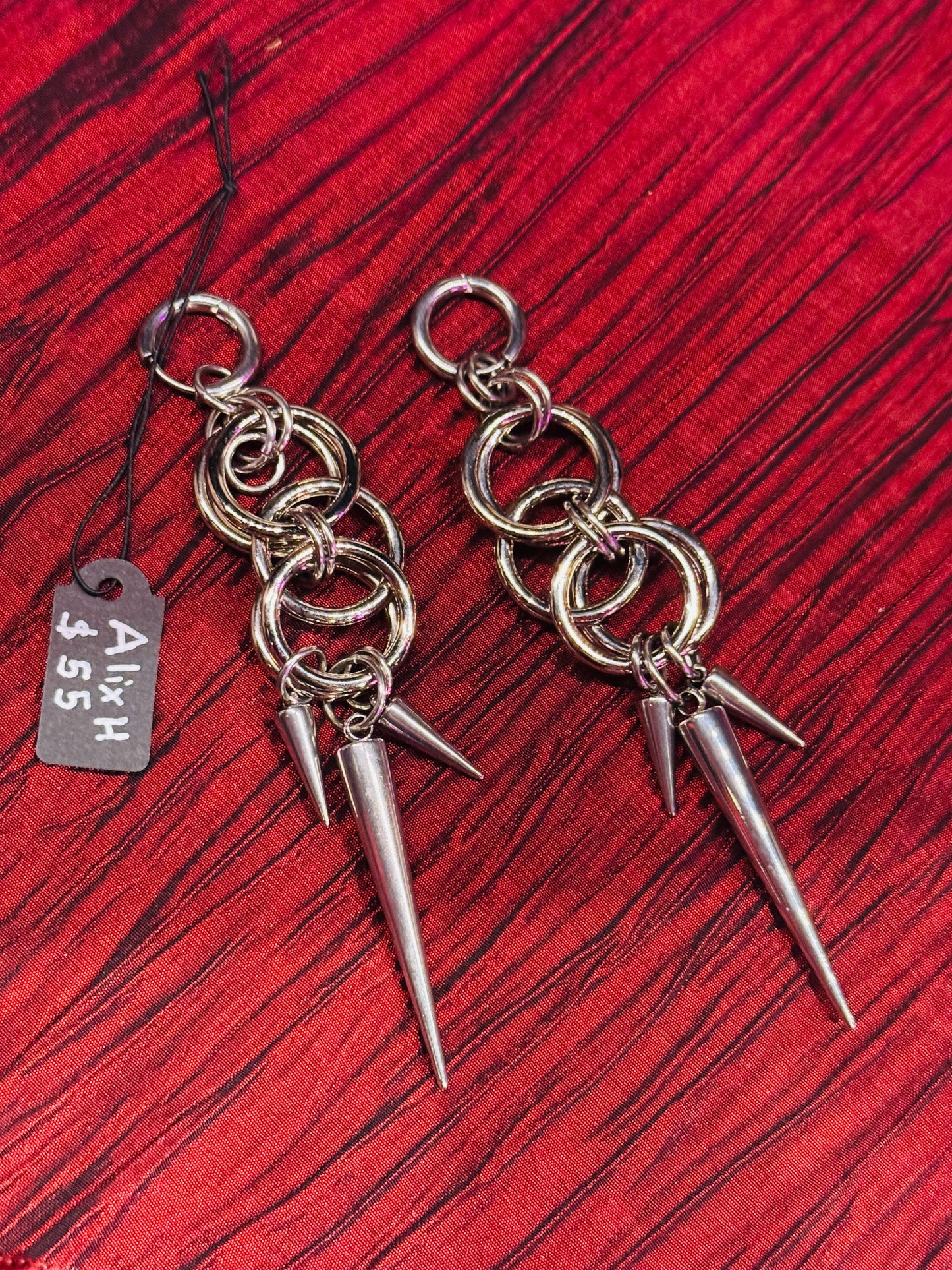 "Together" earrings by Alix Holly