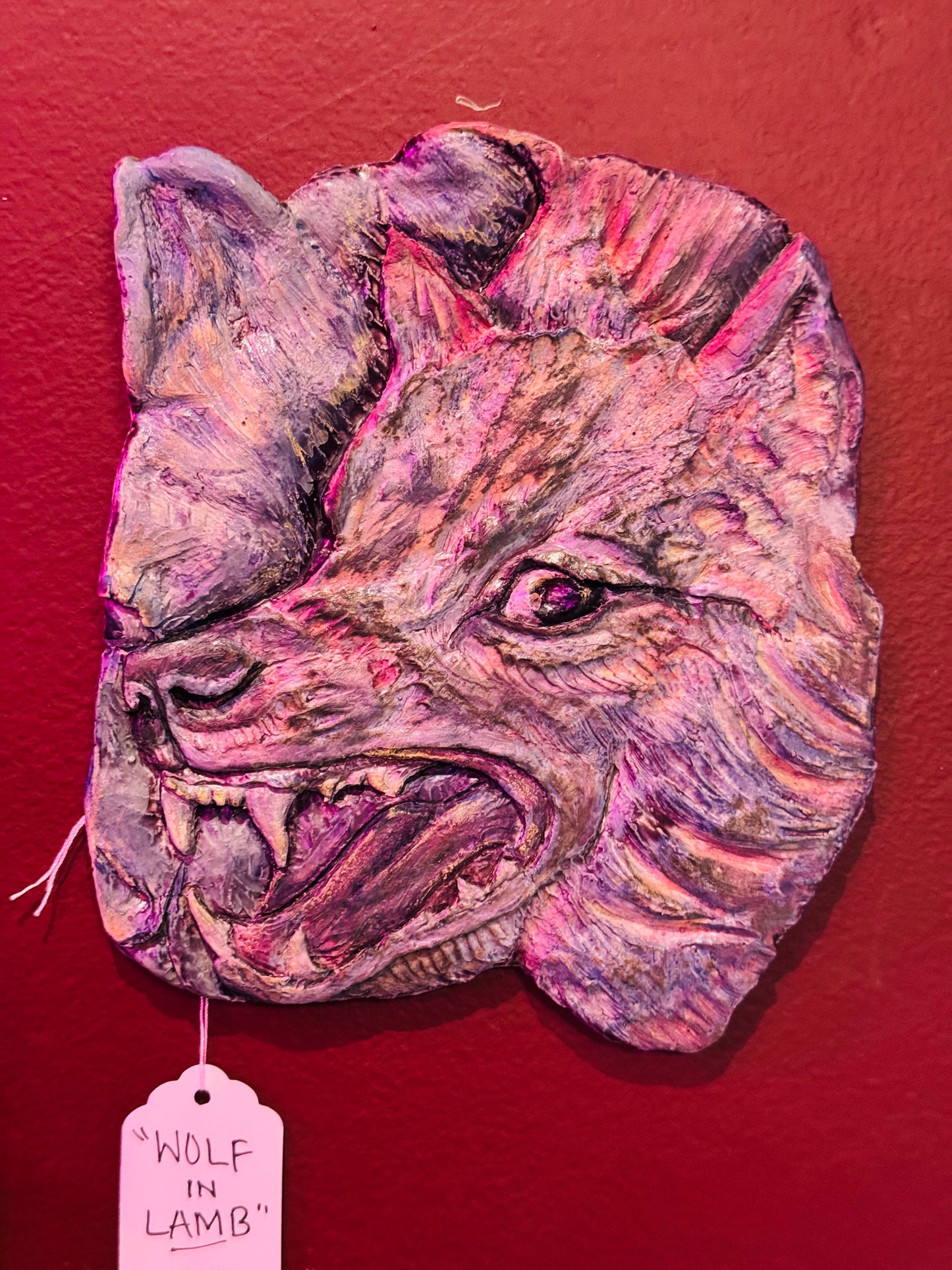 Wolf in Lamb by Ear of Lamb Ceramics