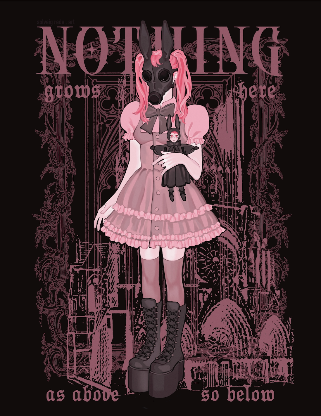 "Nothing Grows Here" Print by Solveig Reda . Art