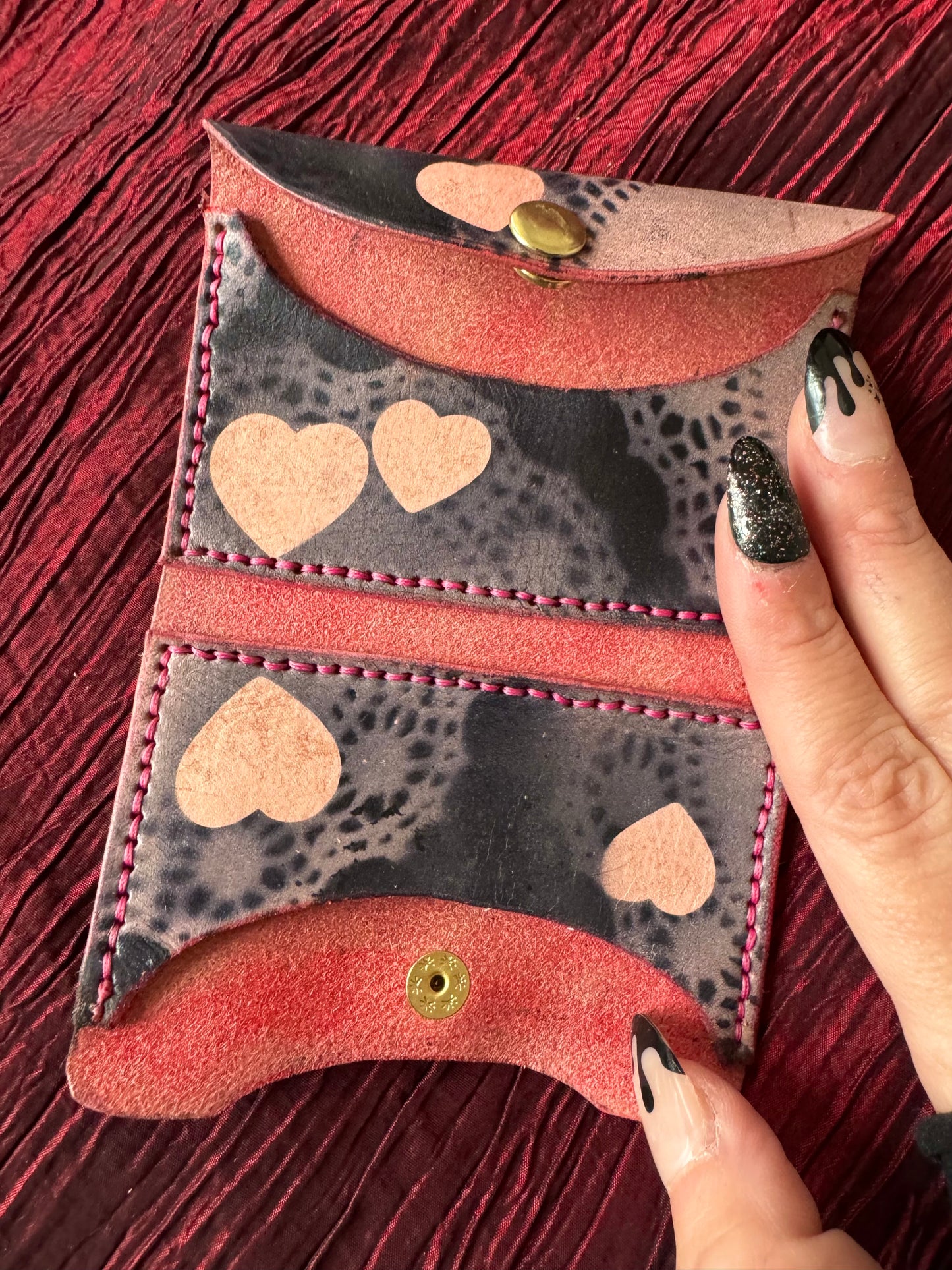 Leather Card Wallets by Horsebonez