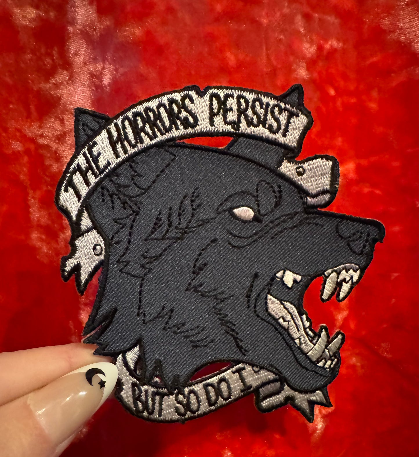 The Horrors Persist patch by Triclops Rabbit