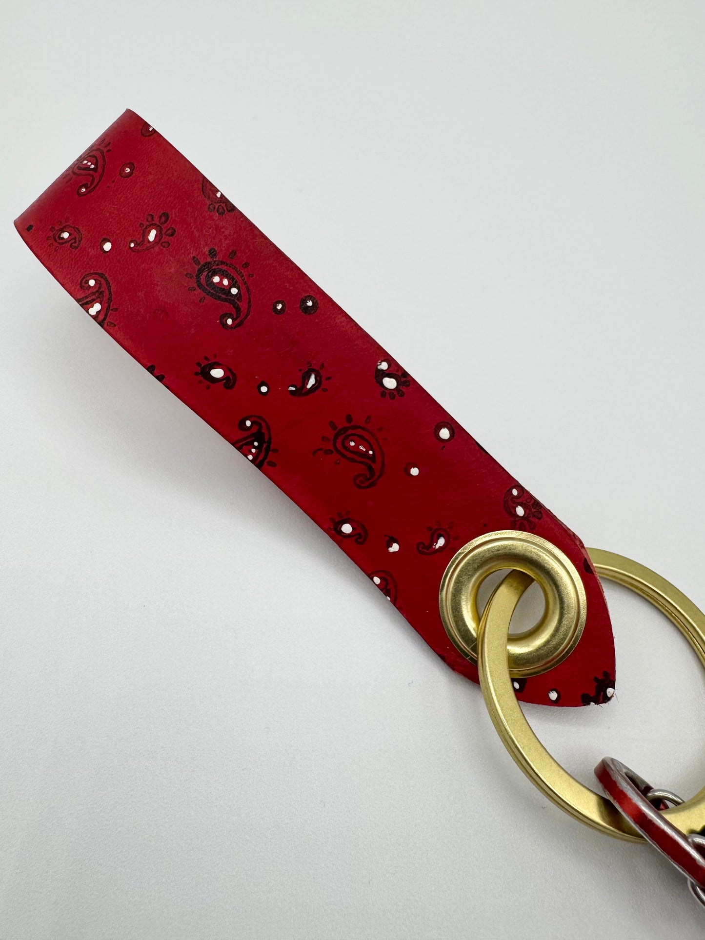 Red Bandana Keychain by Horsebonez