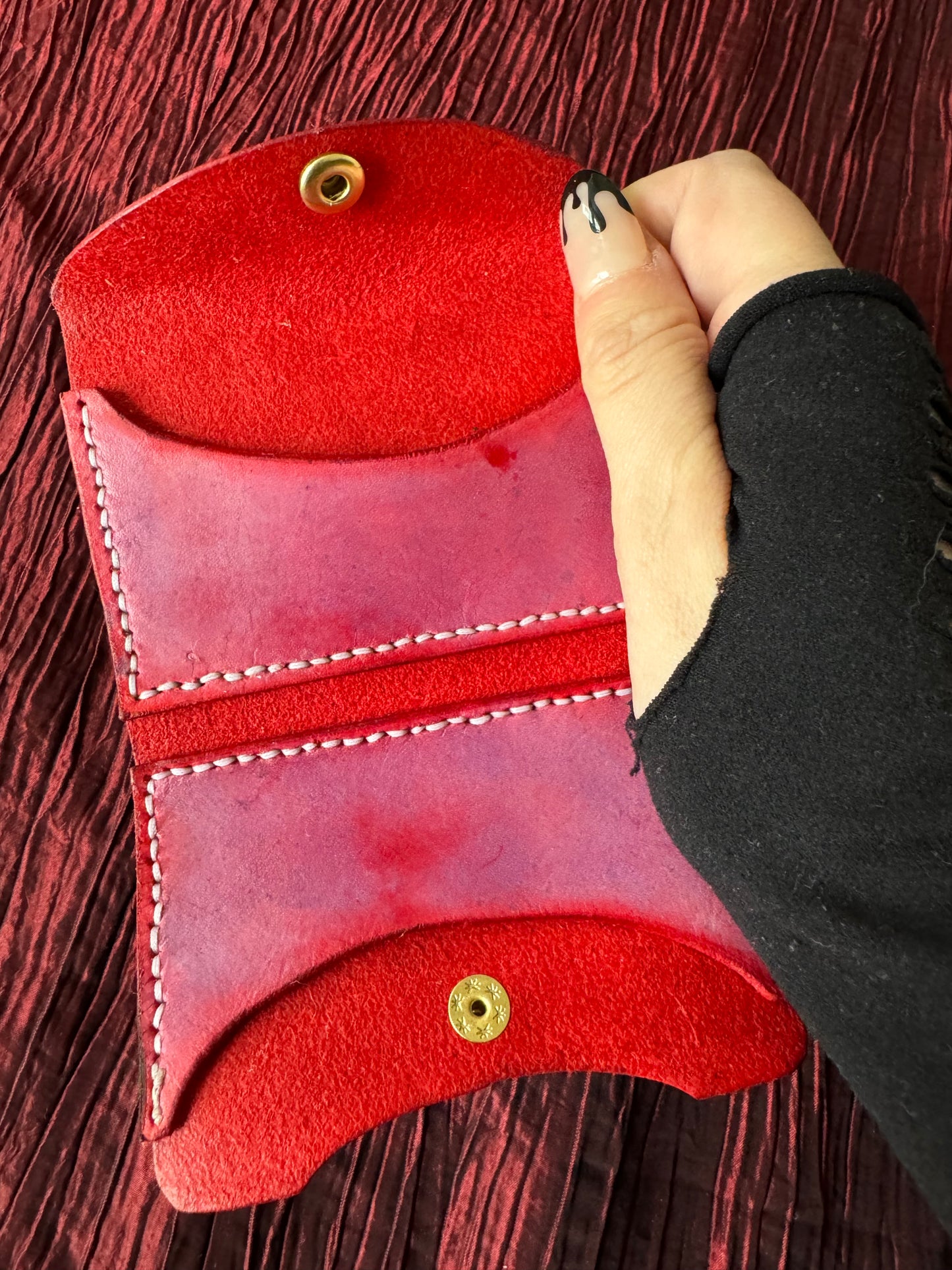 Leather Card Wallets by Horsebonez
