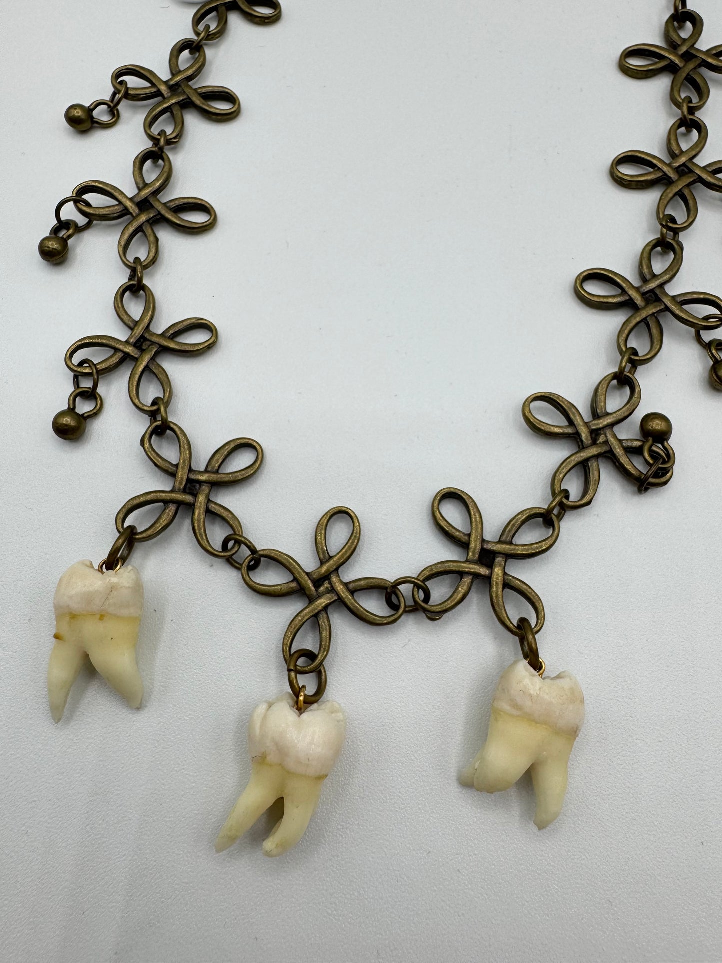 3 Tooth Necklace by Blind Bella