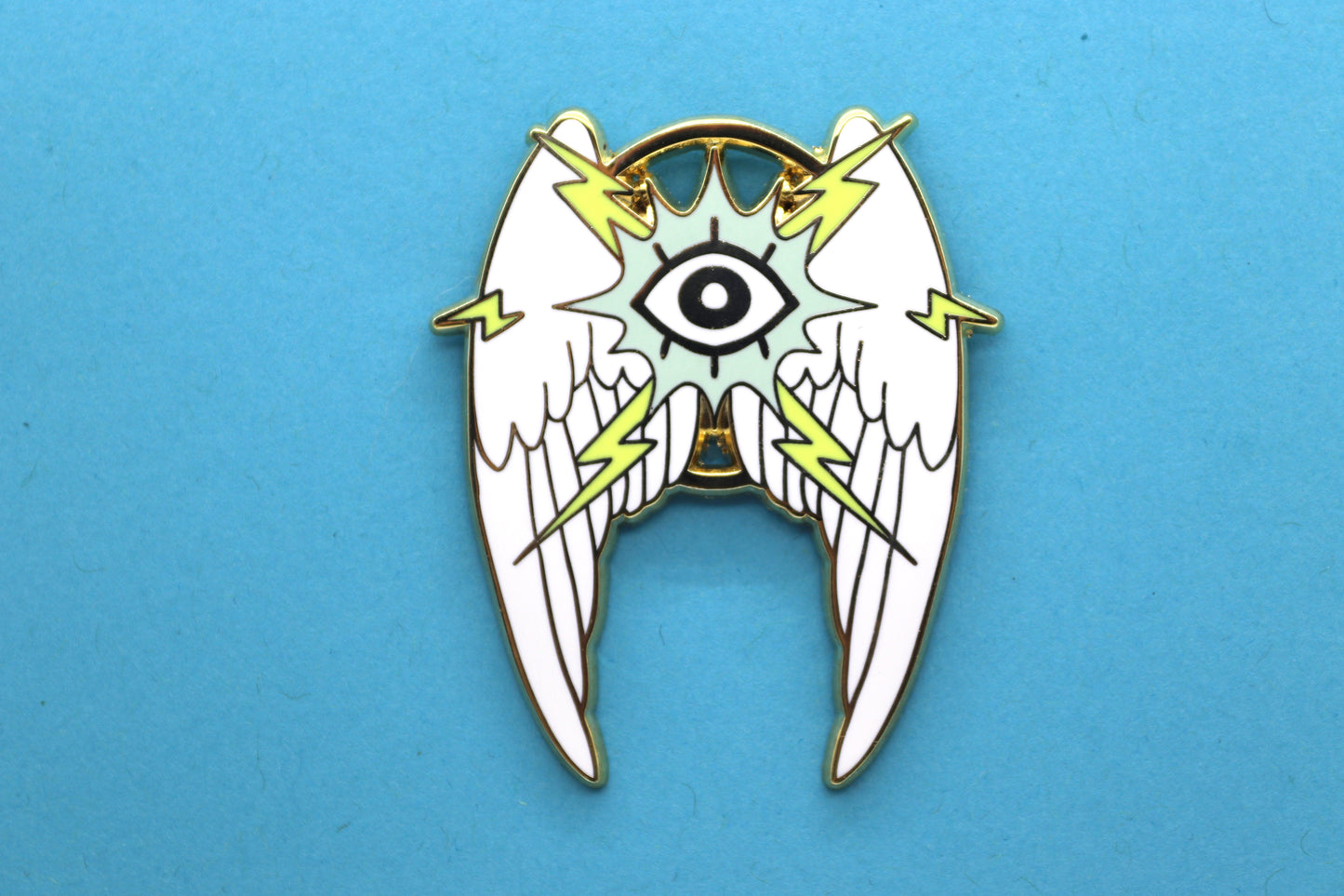Angel Enamel Pin by Triclops Rabbit