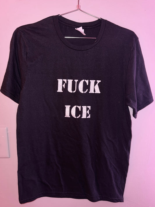"F*CK ICE" (Black) Shirt by DEUS DETRITUS