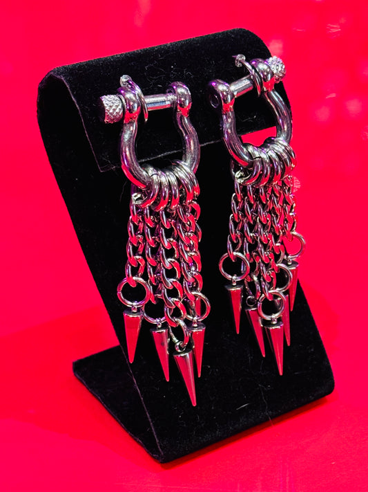 "Waterfall" Ear weights by Alix Holly
