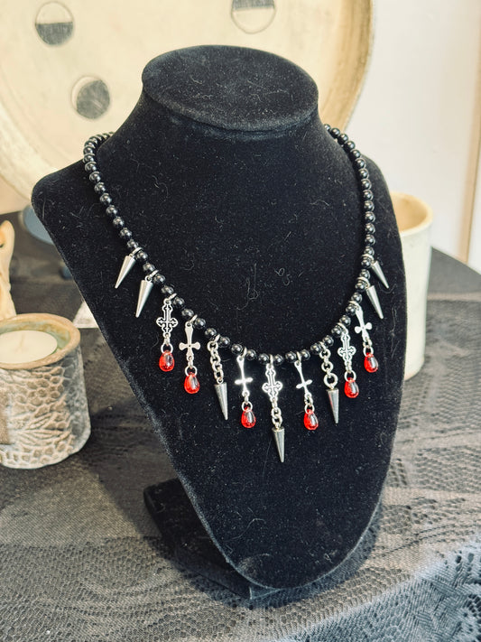 "Madonna" necklace by Alix Holly
