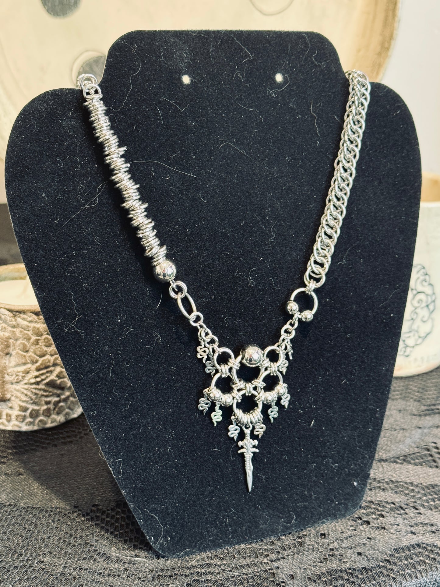 "Medusa" necklace by Alix Holly