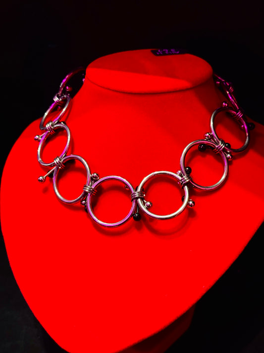 "Ring Around My Neck" necklace by Alix Holly