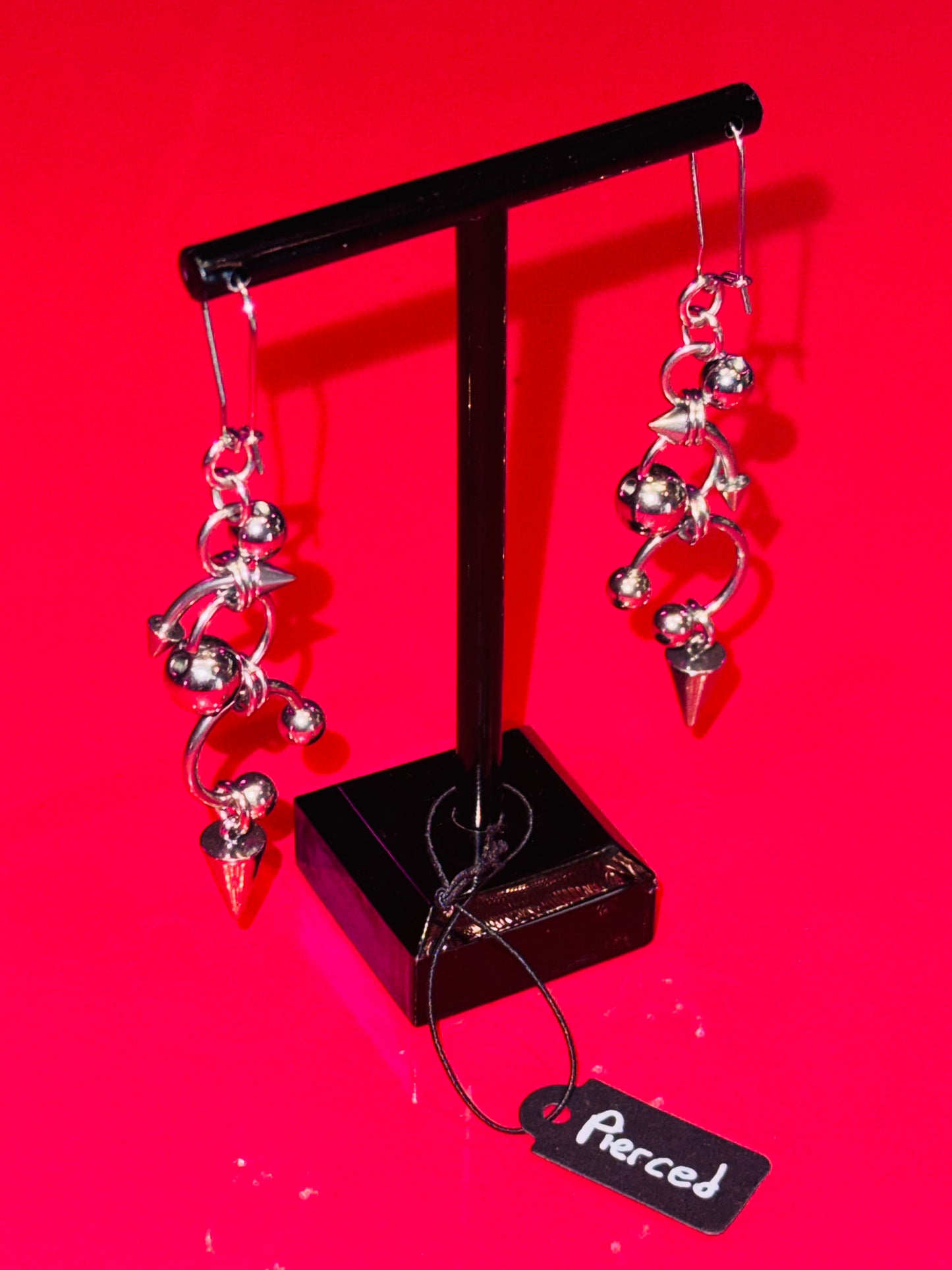 "Pierced" earrings by Alix Holly