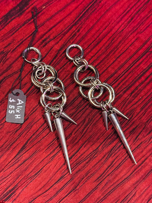"Together" earrings by Alix Holly