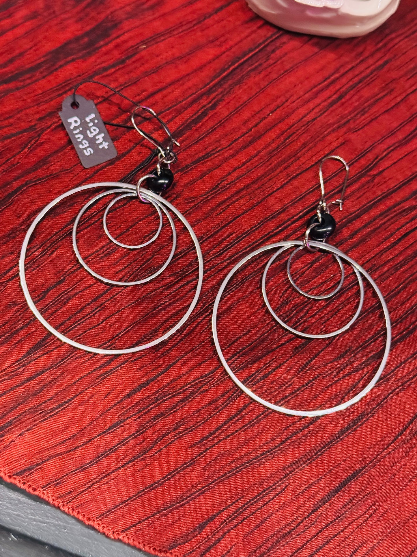 "Light Rings" earrings by Alix Holly