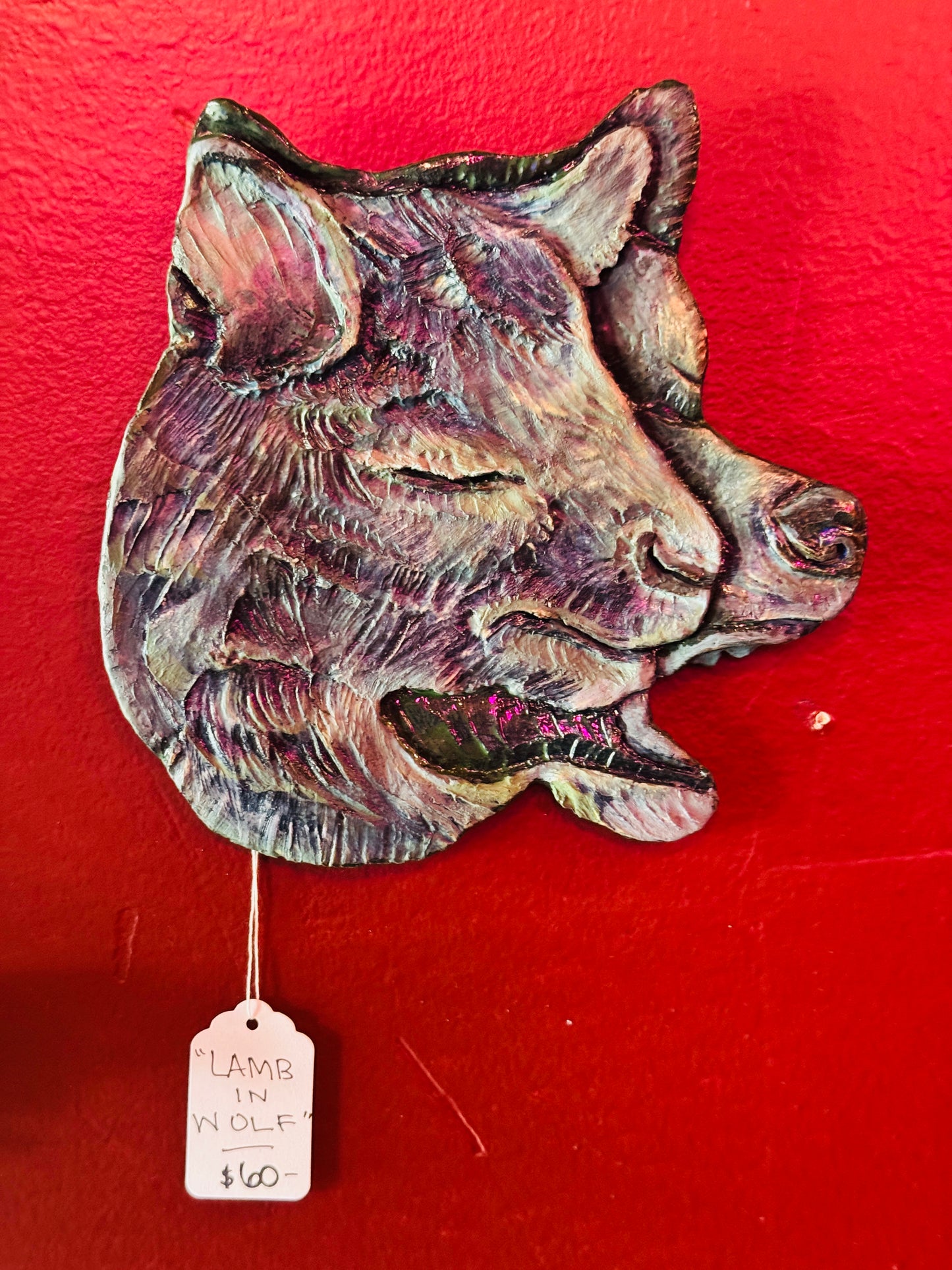 Lamb in Wolf by Ear of Lamb Ceramics