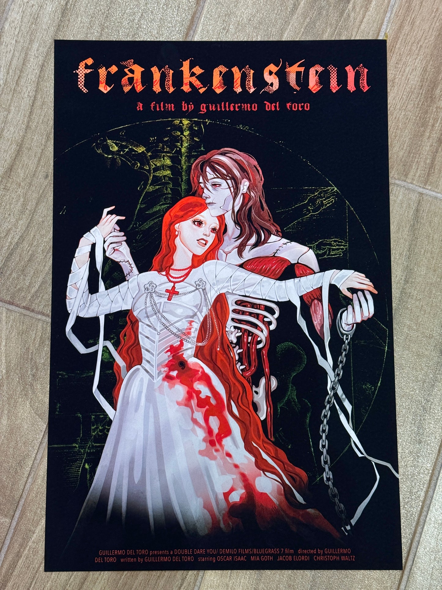 "Frankenstein" Print by Solveig Reda . Art