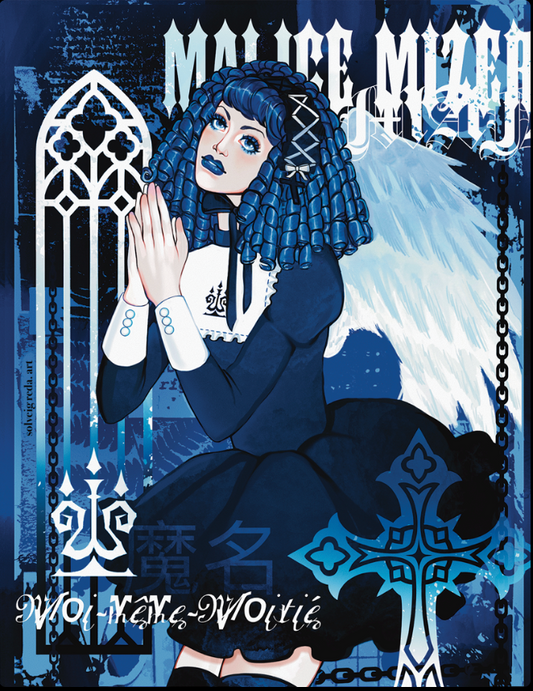 "Mana-Sama" Print by Solveig Reda . Art