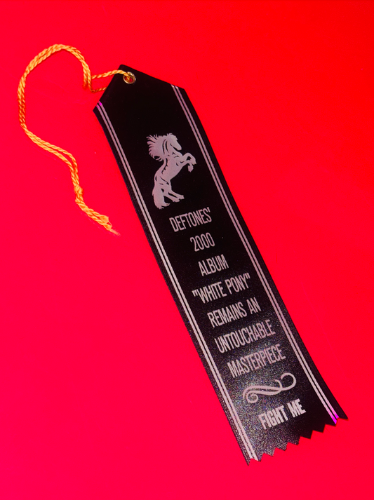 "White Pony" ribbon by Sea of Doom