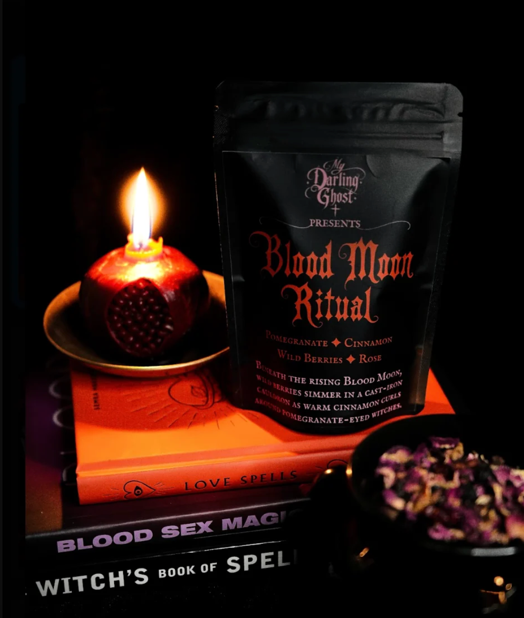 "Blood Moon Ritual" 2oz. tea by My Darling Ghost