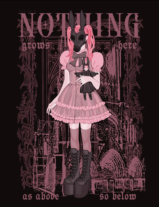 "Nothing Grows Here" Print by Solveig Reda . Art