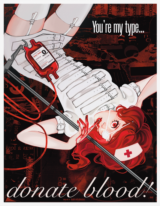 "Blood Drive" Print by Solveig Reda . Art