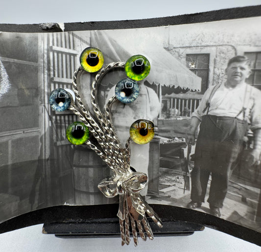 Bouquet of Eyes Pin by Blind Bella