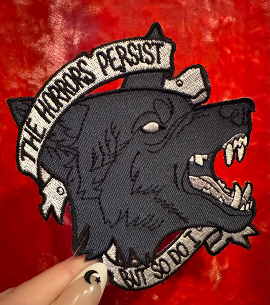 The Horrors Persist patch by Triclops Rabbit