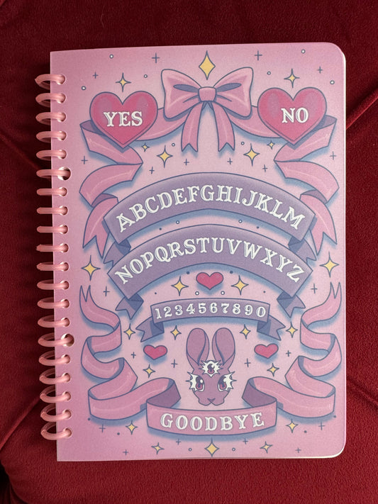 Spirit Board Notebook by Triclops Rabbit