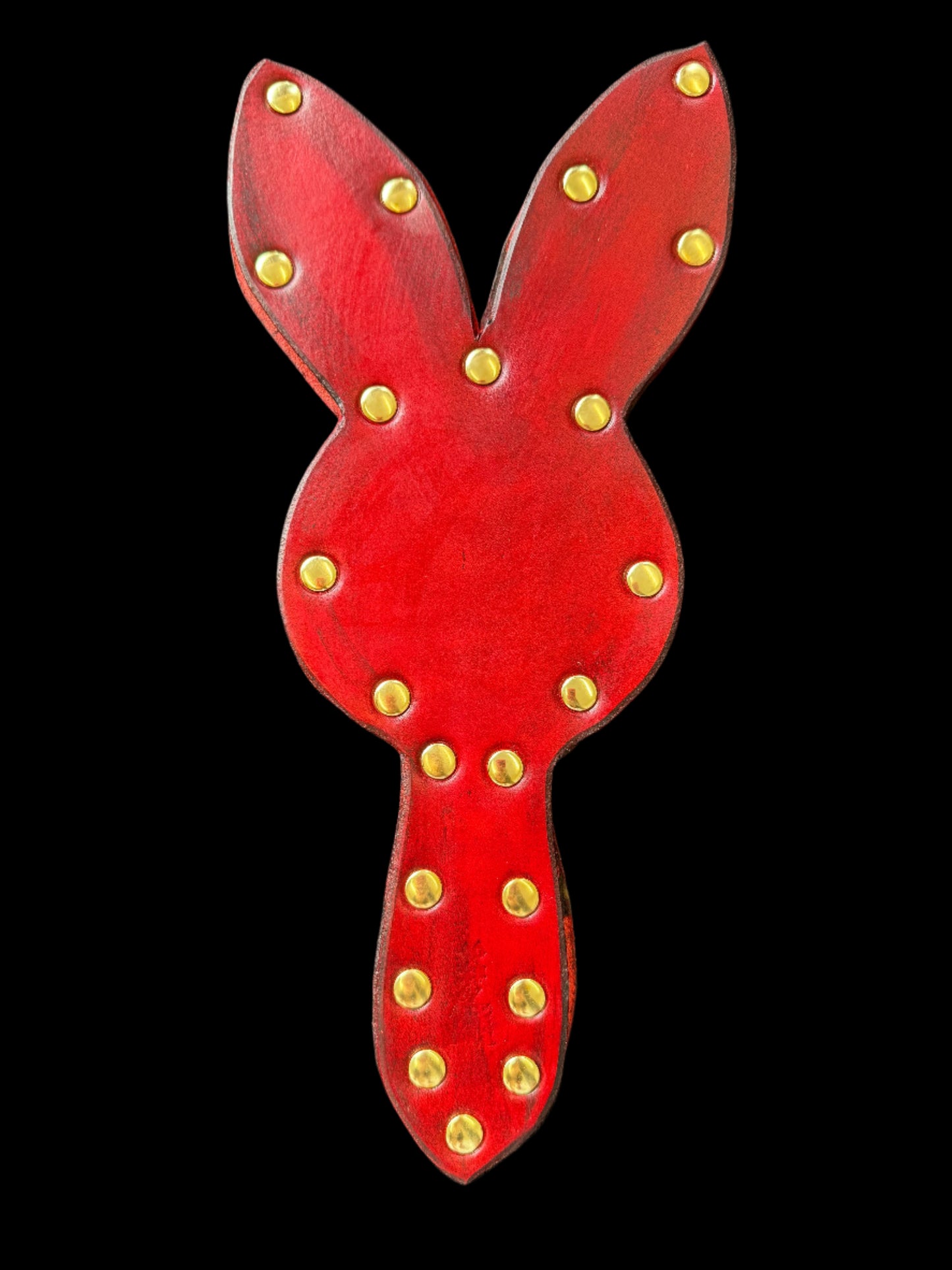 Bunny Paddle Red (brass) by Horsebonez