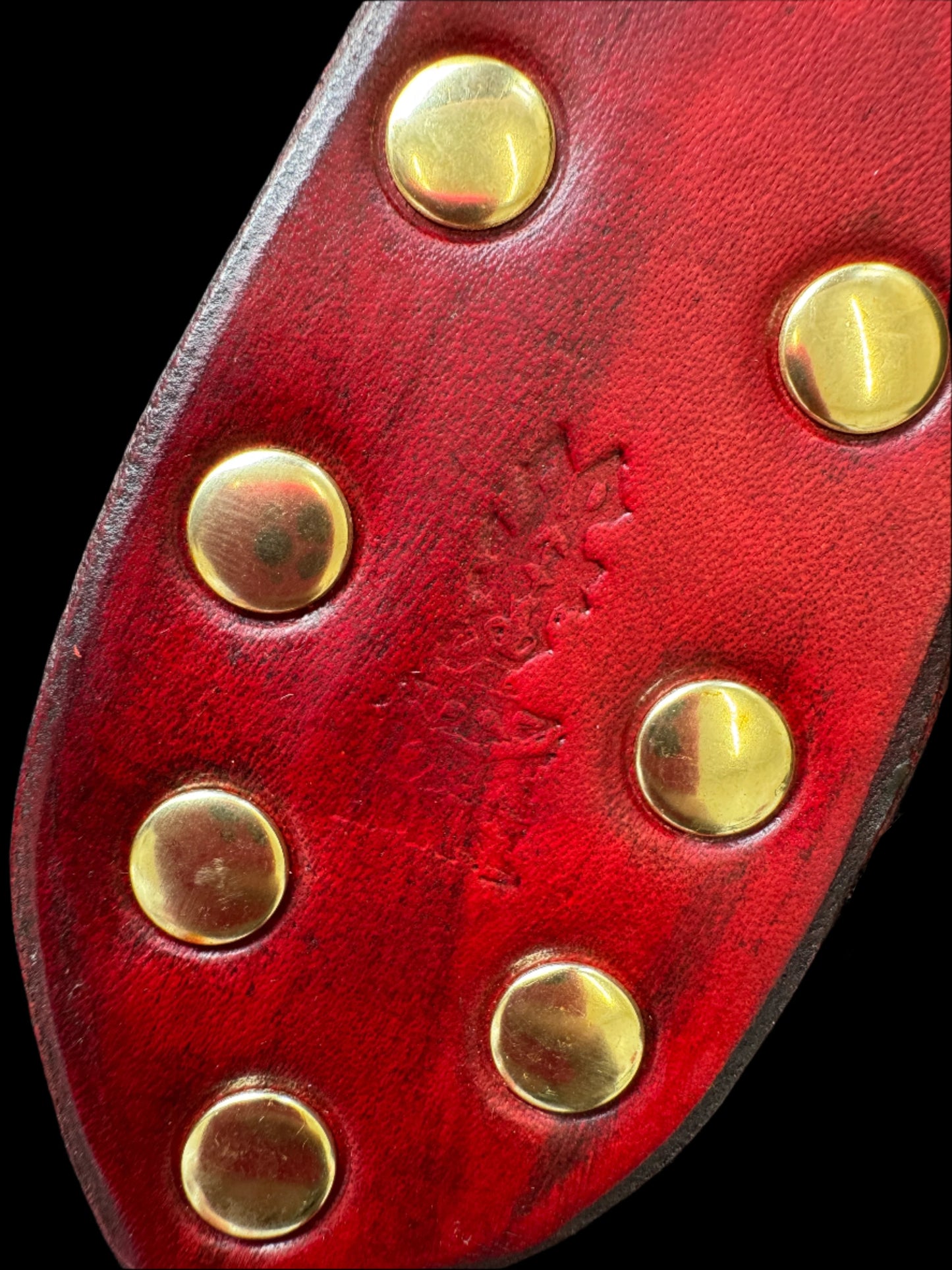Bunny Paddle Red (brass) by Horsebonez