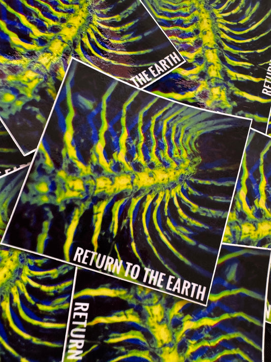 "Return" sticker by DEUS DETRITUS
