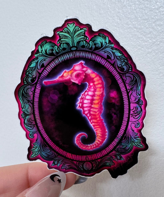 Diaphonized Seahorse sticker by HellKittenRVA