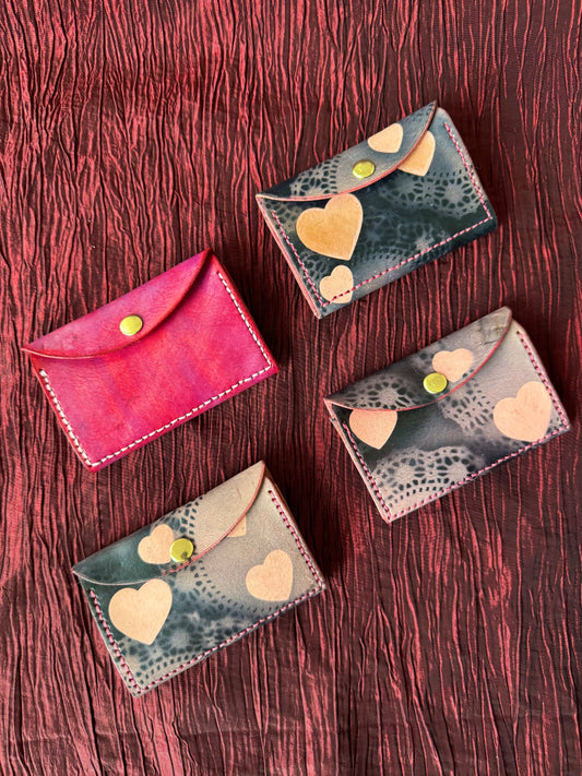 Leather Card Wallets by Horsebonez